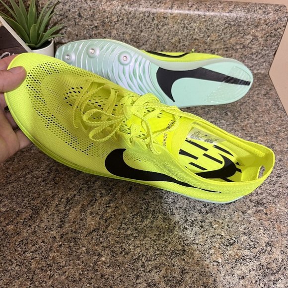 Nike Zoom X DragonFly Track & Field Distance DR9922-700 Men‎ Size 12 Volt Mint - Picture 4 of 7
